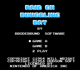 Raid on Bungeling Bay screenshot 4 for NES